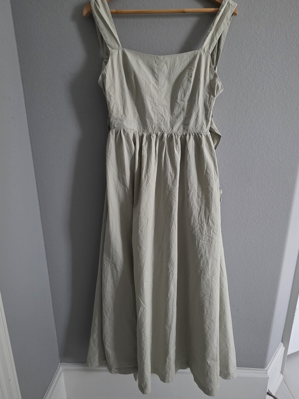 Altar'd State Light Sage Midi Dress